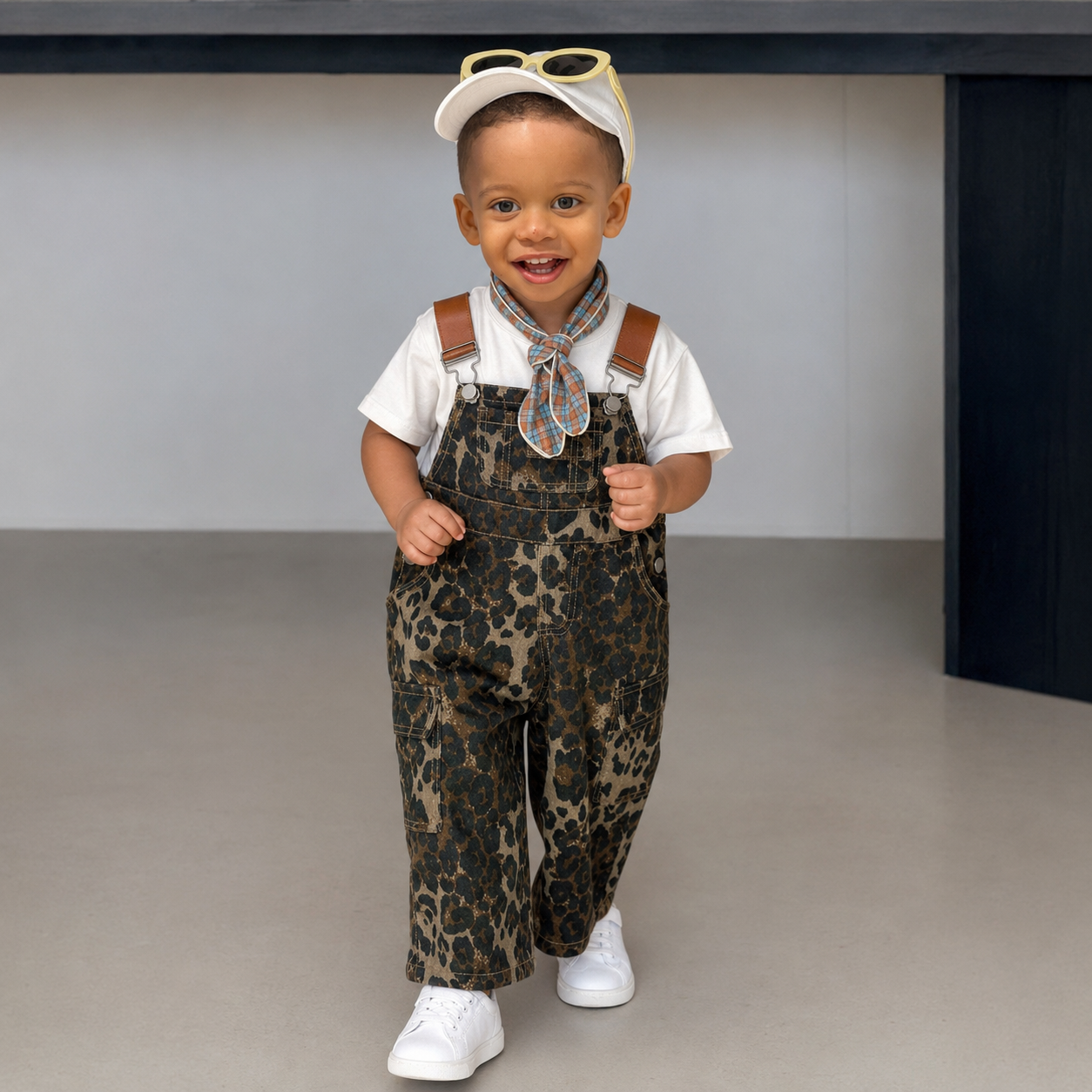 Jardineira Infantil Leo Style™