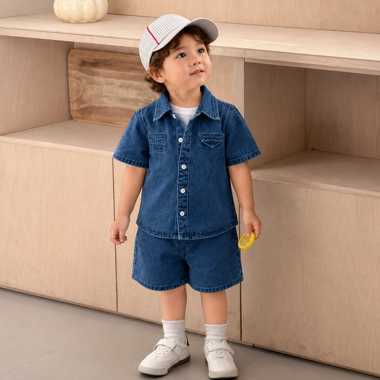 Conjunto Infantil Casual Mini Denim™