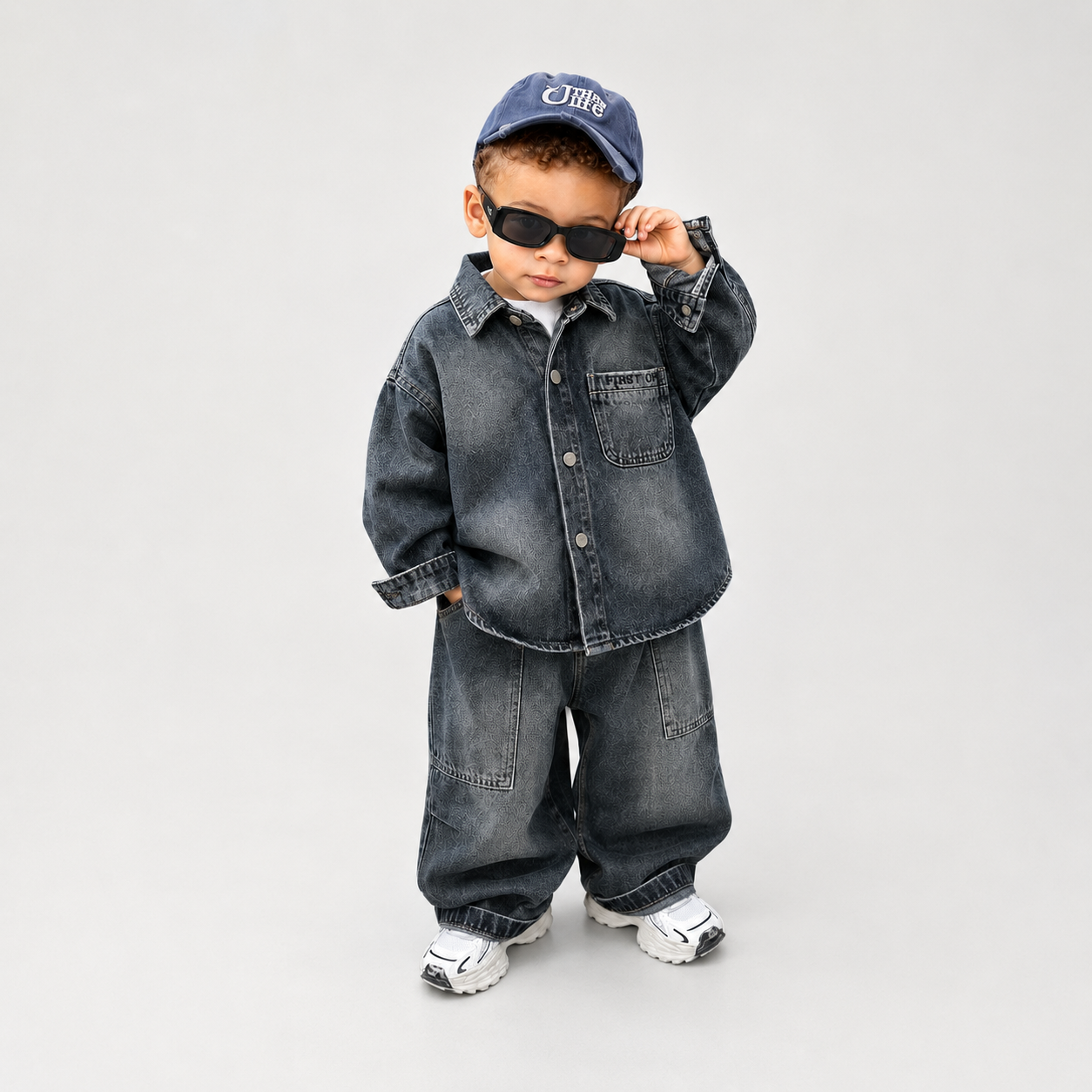 Conjunto Infantil Street Denim™
