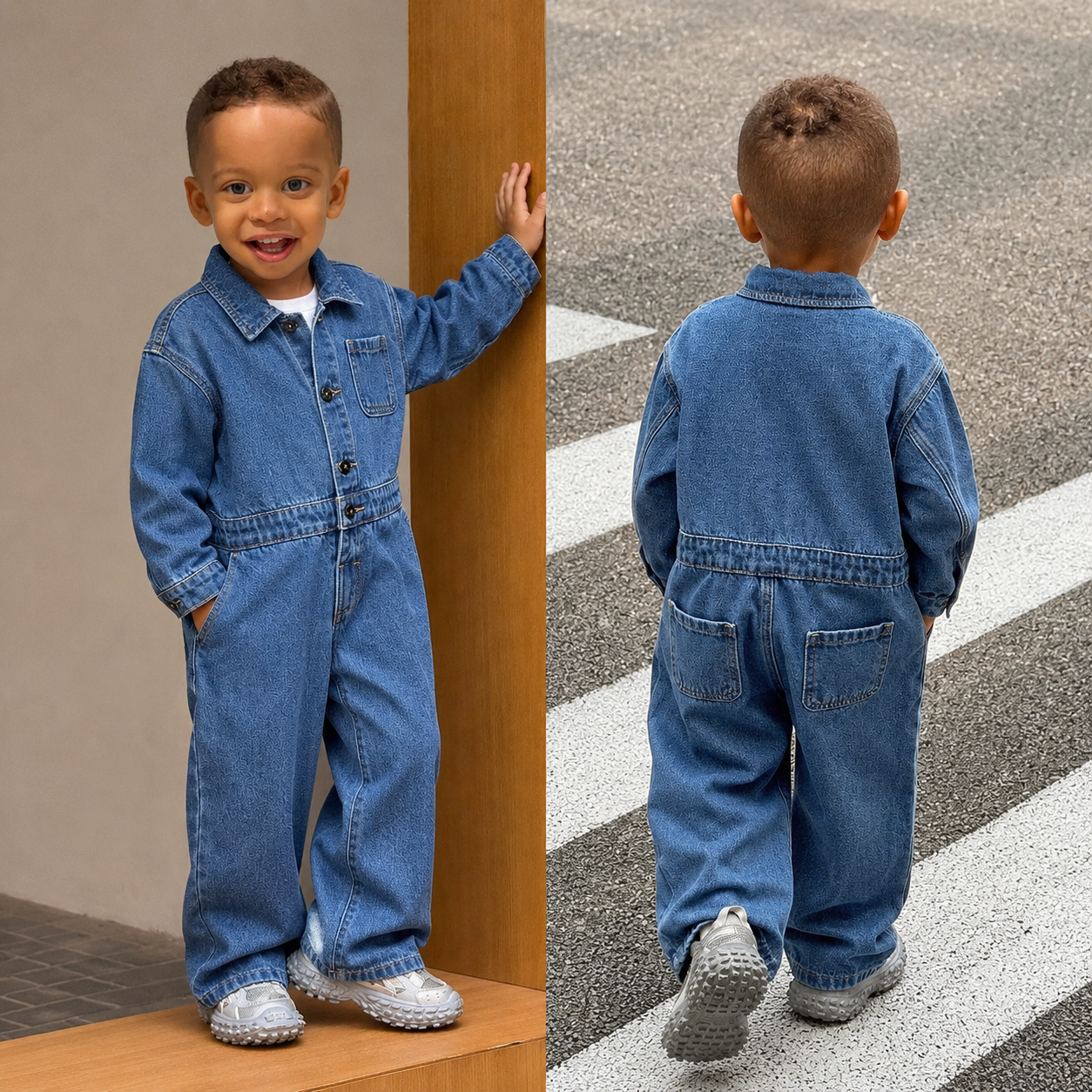 Macacão Infantil Urban Denim™