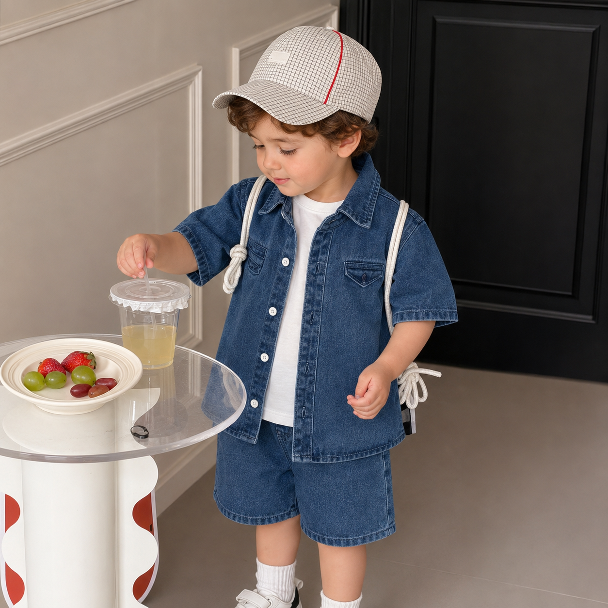 Conjunto Infantil Casual Mini Denim™