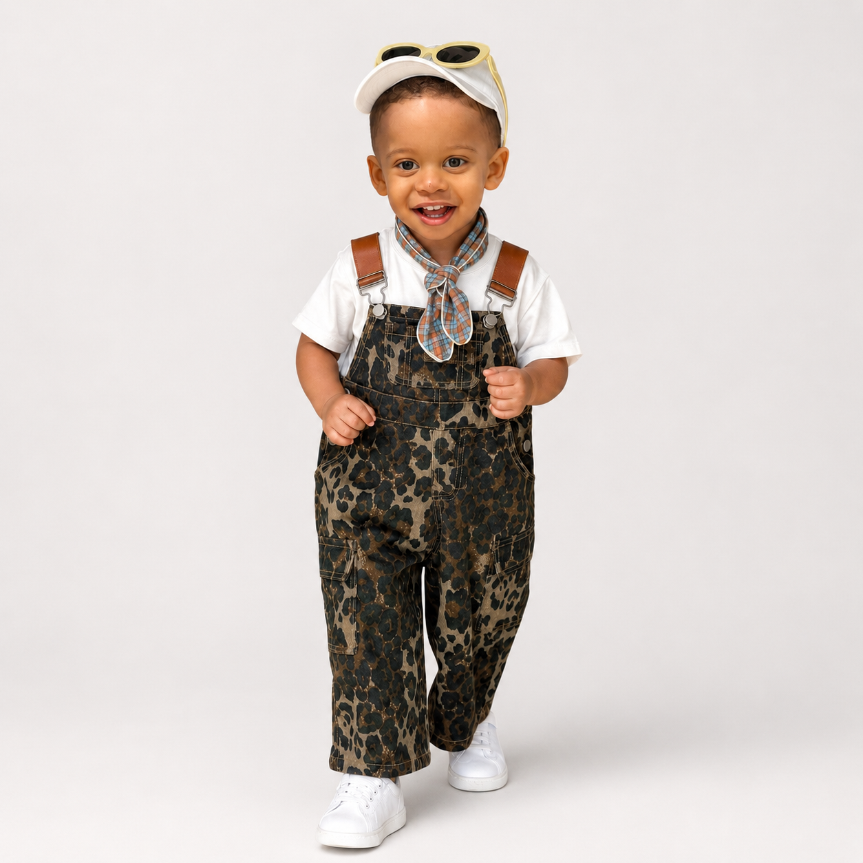 Jardineira Infantil Leo Style™